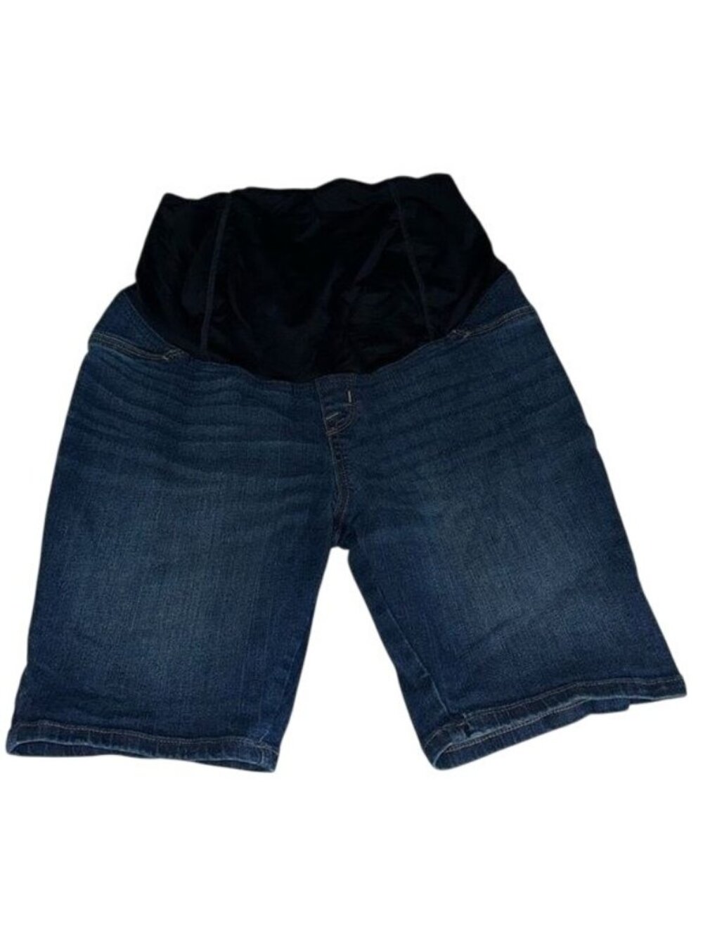 Isabel Maternity By Ingrid & Isabel Bermuda Shorts Size 6/28 Denim & Cotton Blen